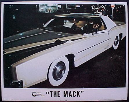 Even including its flaws, the mack is the best and most memorable crime picture of the whole blaxploitation genre. The car from "The mack"