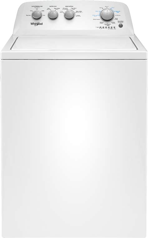 Best Buy Whirlpool 38 Cu Ft 12 Cycle Top Loading Washer White Wtw4855hw