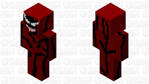 Cletus Kasady Carnage Minecraft Skin