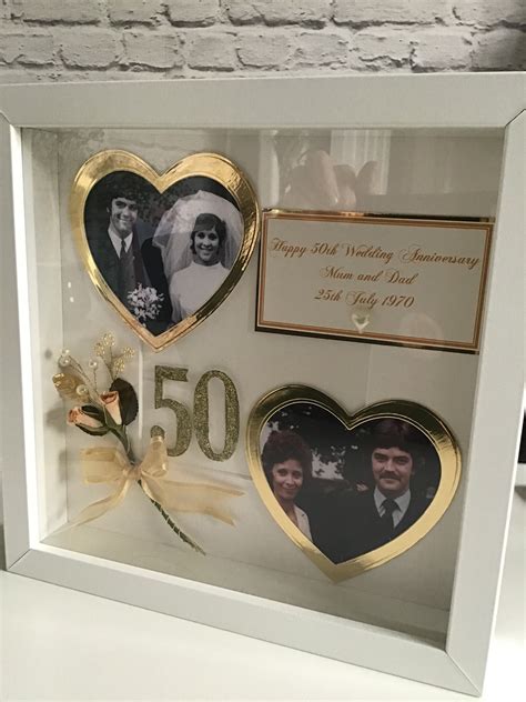 Golden Wedding Anniversary Gift/Wedding Day Gift | Etsy