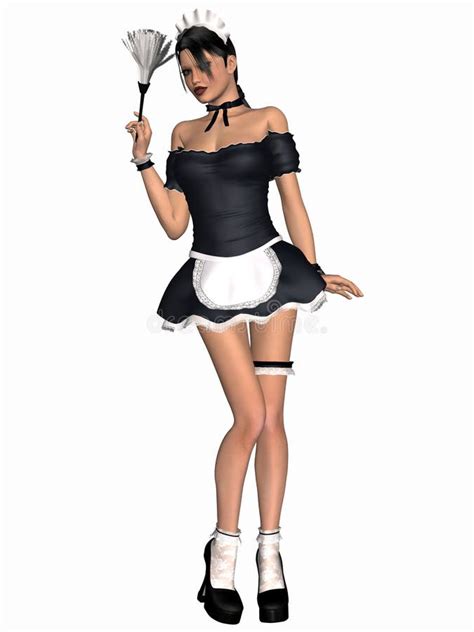 Hot Maid Stock Illustration Illustration Of Housemaid