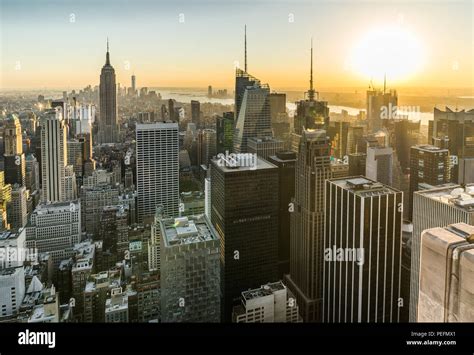 Photo Taken In New York Usa August 2017 New York Skyline Manhatten