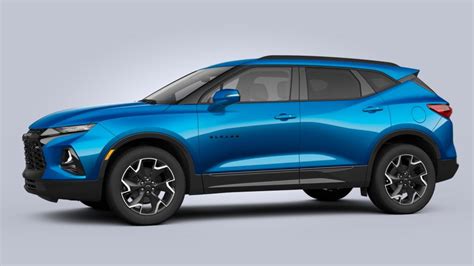 New 2021 Chevrolet Blazer Rs Awd In Bright Blue Metallic For Sale In
