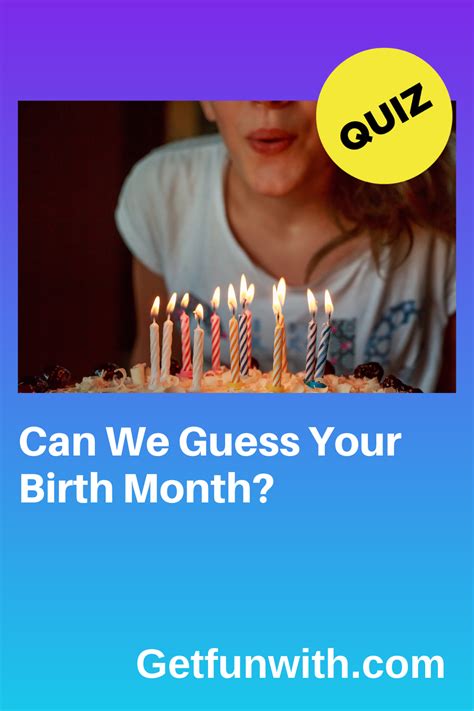 Can We Guess Your Birth Month Quizzes For Fun Fun Quiz Quiz