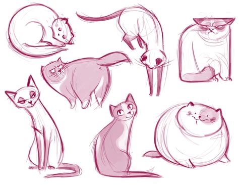 021 Cat Doodle Dump A Bunch Of Kitty Scribbles Yeah Grumpy Cat Made