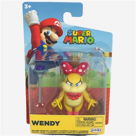 Jakks Super Mario Wendy Koopa Figure 25