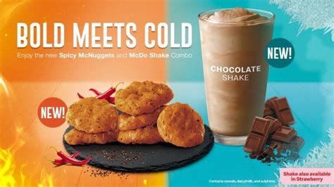 Mcdonald's spicy chicken mcnuggets contain gluten and wheat and may contain milk. McDonald's PH Launches Spicy Chicken Nuggets - ClickTheCity