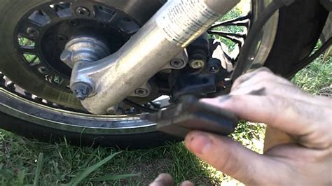 Using the rear brake will not have the same effect and could help control the motorcycle racers and track day riders can use their brakes to the extreme. How to fix squeeking motorcycle brakes - YouTube