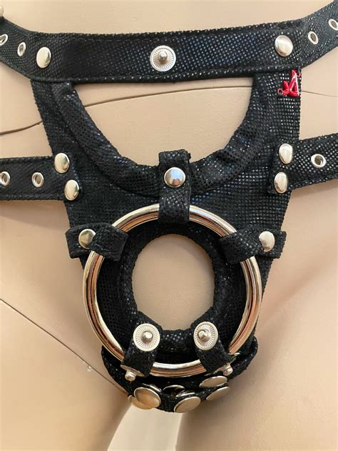 panties smashing leather strapon harness sex harness etsy