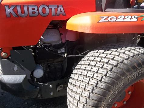 Kubota Zg222 Zero Turn Mower For Sale Bruna Implement Company