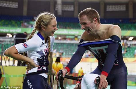 Team Gb S Golden Couple Laura Trott And Jason Kenny Battle Out For