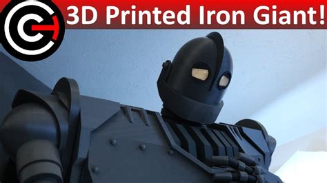 massive 3d printed iron giant and hogarth printed on prusa mk3 mk2s