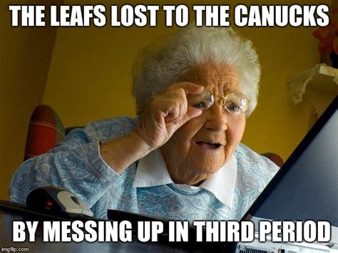 Maple Leafs Lost Imgflip