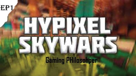 Minecraft Skywars Ep1 Le Op Skywars Youtube
