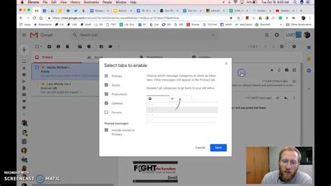 Configuring Gmail Inboxes Youtube