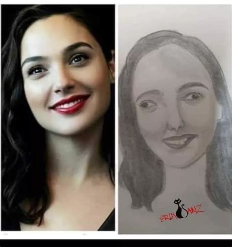 So Lucie Wilde Is A Bad Drawn Version Of Gal Gadot Nudes