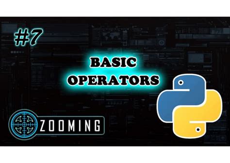 Python Basic Operators Ppt