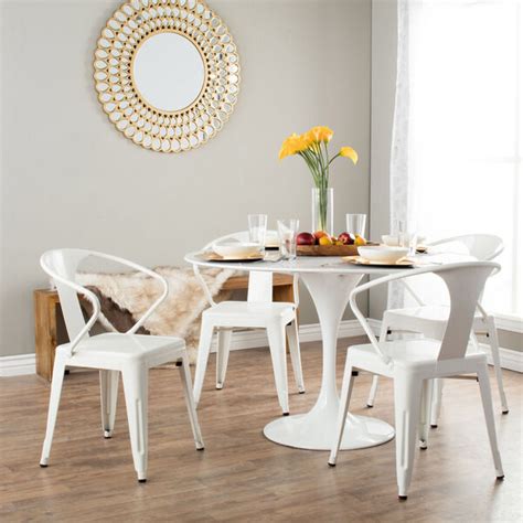 Alibaba.com offers 4,405 white stackable chairs products. Tabouret Metal Stackable Kitchen Dining Chairs - Set of 4 ...