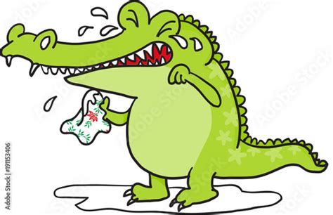 Crocodile Cry Stock Illustration Adobe Stock