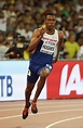 Zharnel hughes Portrait | British Athletics