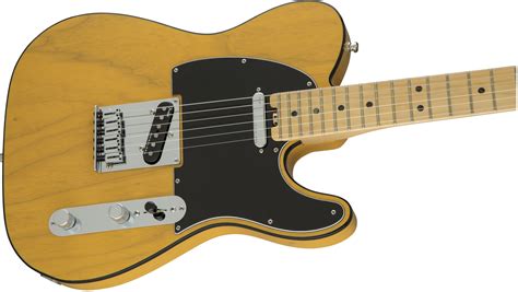 Fender American Elite Telecaster® Maple Fingerboard Butterscotch Blonde