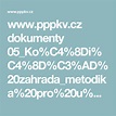 www.pppkv.cz dokumenty 05_Ko%C4%8Di%C4%8D%C3%AD%20zahrada_metodika ...
