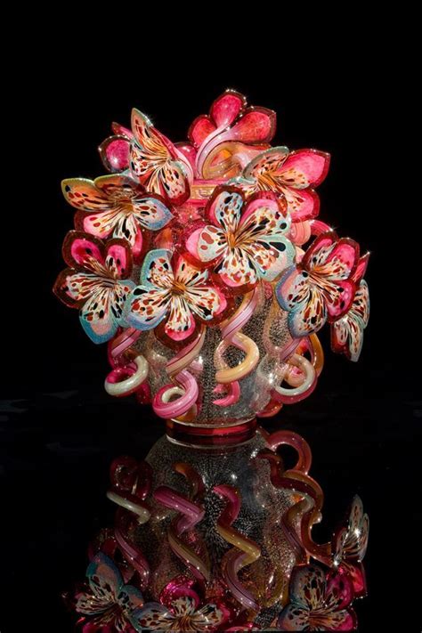 Jan 25, 2020 · this method also works well on flat glass surfaces, like serving trays. Dale Chihuly - glass flowers in a vase | Chihuly, Stained ...