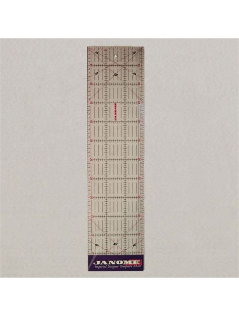 Janome Imperial Quilting Ruler Rulers Calico Laine