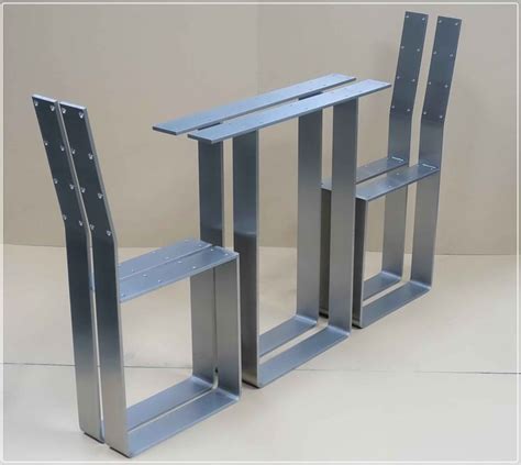 Tisch mit baumkante selber machen javan top konsolentisch bauen | selbst.de. Stahl Tischkufen | Tischkufen edelstahl, Stahltisch, Metallbau