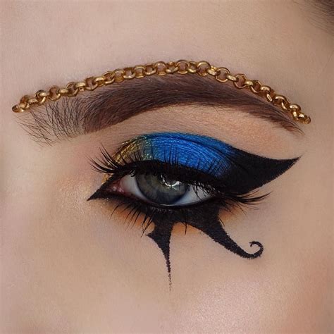 Egyptian Eye Makeup Blue