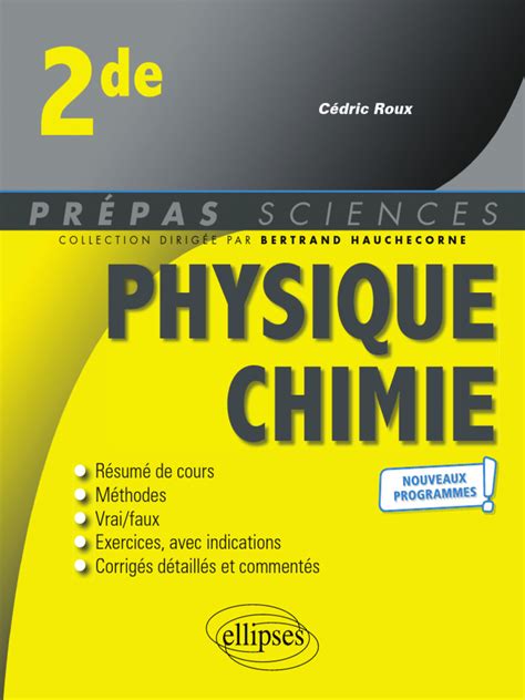 Seconde Physique Chimie Roux Cédric Z Library Pdf Atmosphère De La Terre Chimie