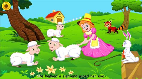 Little Bo Peep Has Lost Her Sheep Animation English Nursery Rhymes
