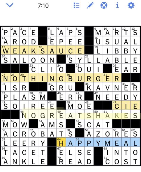 This page will show you all daily themed crossword july 16 2020 answers. The New York Times Crossword Puzzle Solved: Wednesday's ...