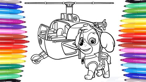 Select from 35919 printable crafts of cartoons nature animals bible and many more. Download 187+ Paw Patrol Skye Want To Fly Coloring Pages ...