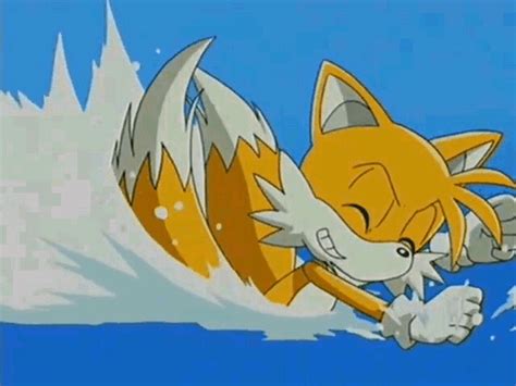 Tails Play In The Water Sonic The Hedgehog Know Your Meme