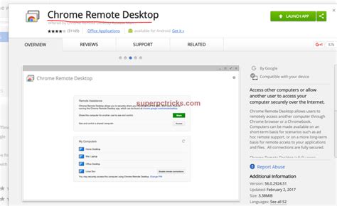 Place a checkmark next to. Control PC from Android phone using Chrome Remote Desktop ...