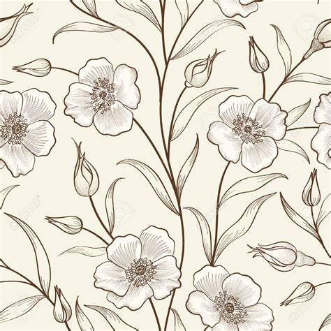 90 Background Flowers Outline Free Download Myweb