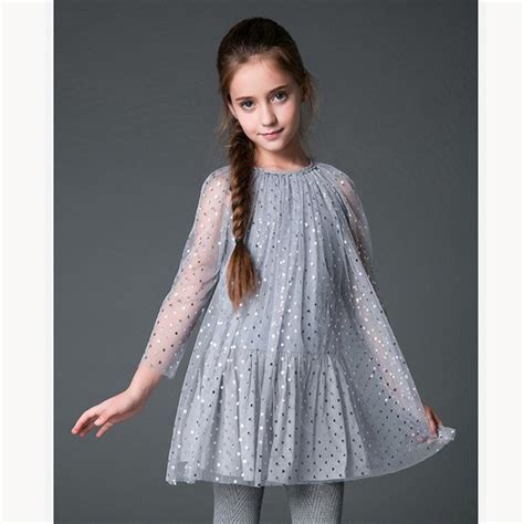 Long Sleeve Kids Dresses For Girls 3 4 5 6 7 8 Year Girls Spring Autumn