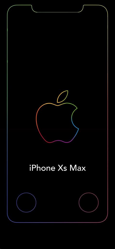 Iphone Xs Max White Outline Wallpaper Amashusho ~ Images