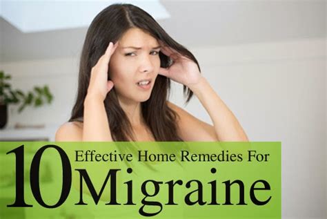 10 Effective Home Remedies For Migraine ~ Mzizi Mkavu