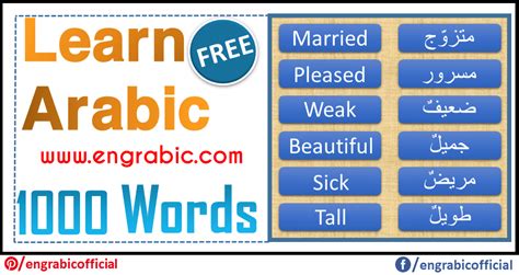 20 Arabic Vocabulary Pdf Larissaayden