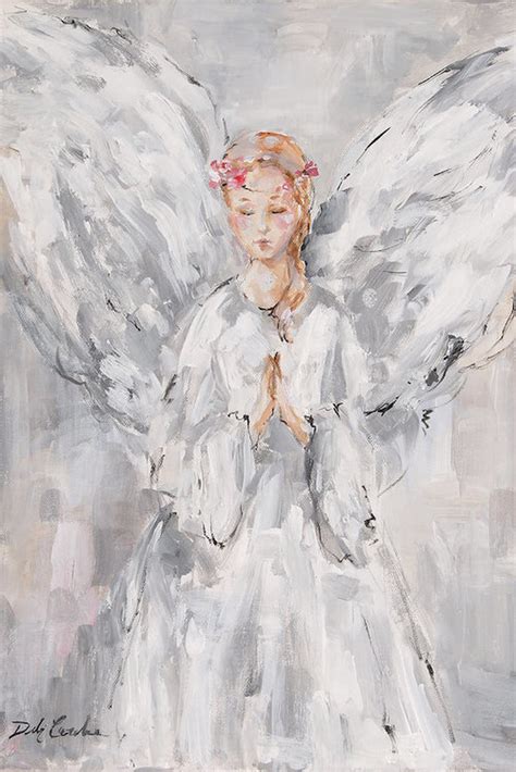 Heavenly Angel Canvas Print Debi Coules Romantic Art