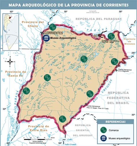 Mapa Arqueol Gico De La Provincia De Corrientes Gifex