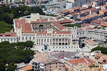 Latitude Image | The Grimaldi Palace, Monaco aerial photo