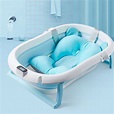 Babybee Collapsible Baby Bathtub, Infant Shower Basin, Portable Toddler ...