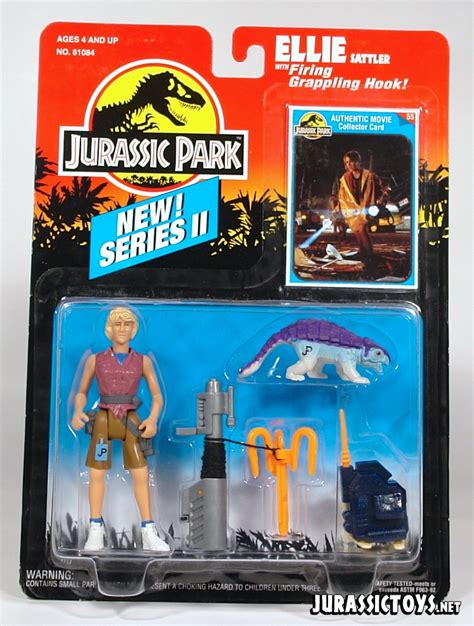 Jurassic Park Series Ii Ellie Sattler Jurassic Toys