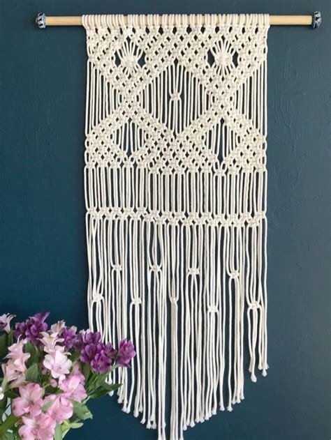 Macrame Wallhanging For Beginners My French Twist Macrame Wall Hanging Patterns Macrame