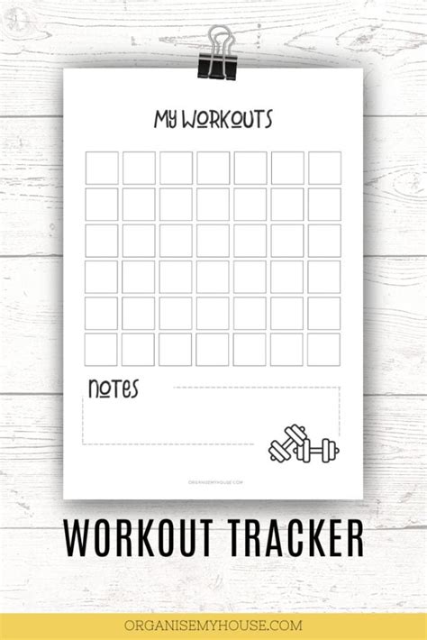 Free Blank Workout Schedule Template Eoua Blog