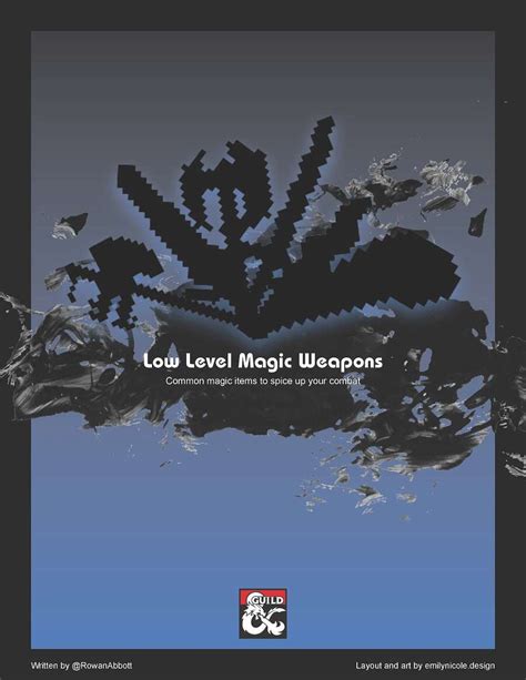 5 Low Level Magic Items Dungeon Masters Guild Dungeon Masters Guild