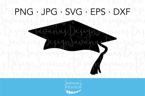 Graduation Cap Svg By Savanasdesign Thehungryjpeg